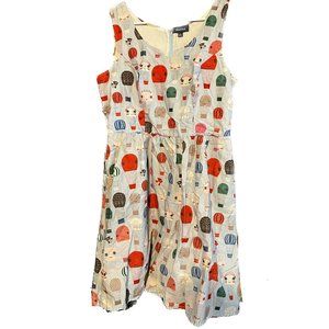 MODCLOTH Air of Adorable Dress Size Large